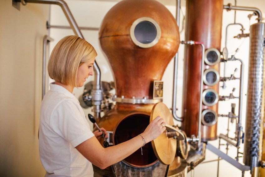 Schnapsverkostung am Purnerhof Terfens